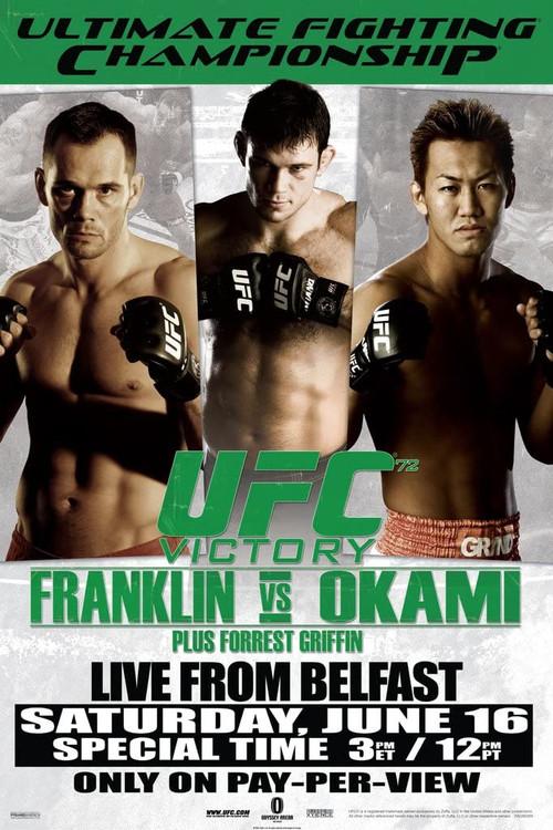 UFC 72: Victory 2007 official movie poster