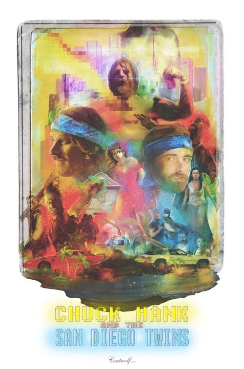 Chuck Hank and the San Diego Twins official movie poster