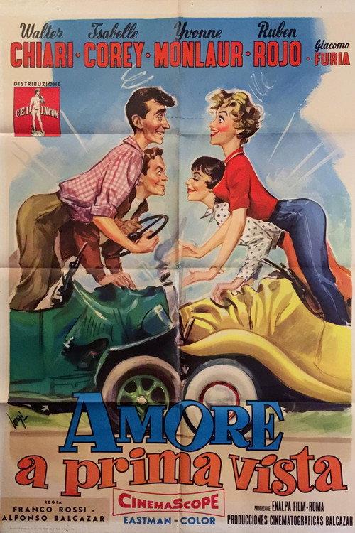 Love at First Sight 1958 official movie poster