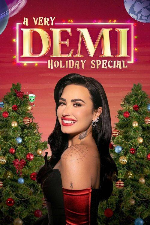 A Very Demi Holiday Special 2023 official movie poster