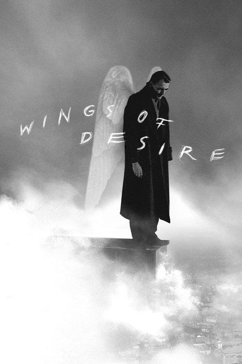 Wings of Desire 1987 official movie poster