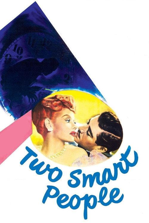 Two Smart People 1946 official movie poster