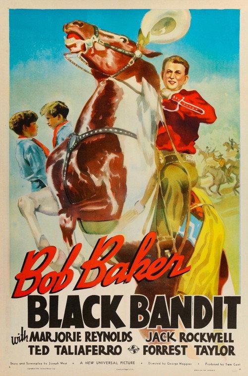 Black Bandit 1938 official movie poster