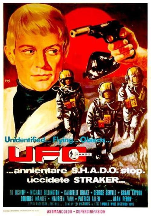 UFO: Annihilate S.H.A.D.O. Kill Straker...Stop 1972 official movie poster
