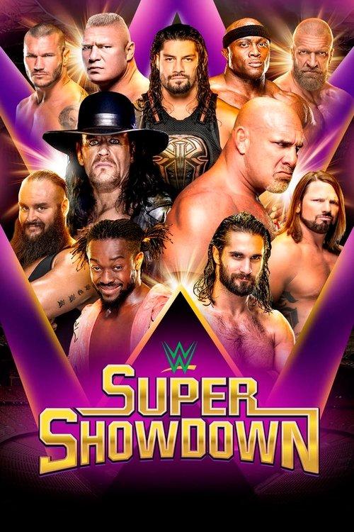 WWE Super ShowDown 2019 2019 official movie poster