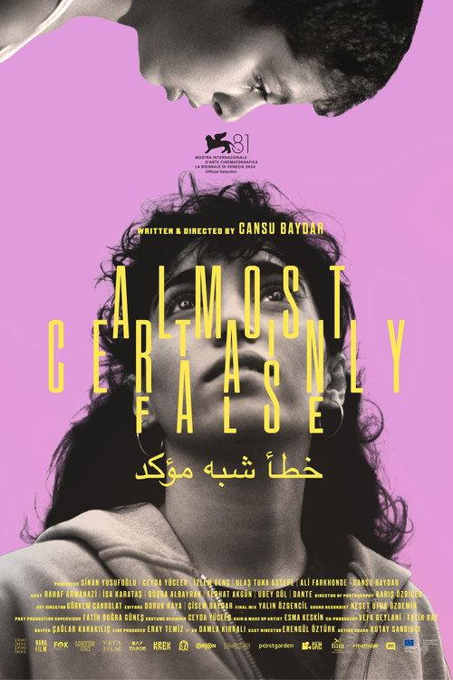 Almost Certainly False 2024 official movie poster