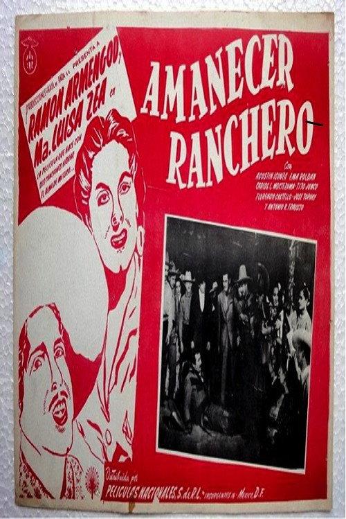 Amanecer ranchero 1942 official movie poster