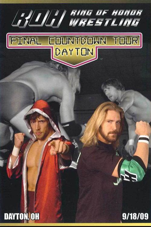 ROH: The Final Countdown Tour - Dayton 2009 official movie poster