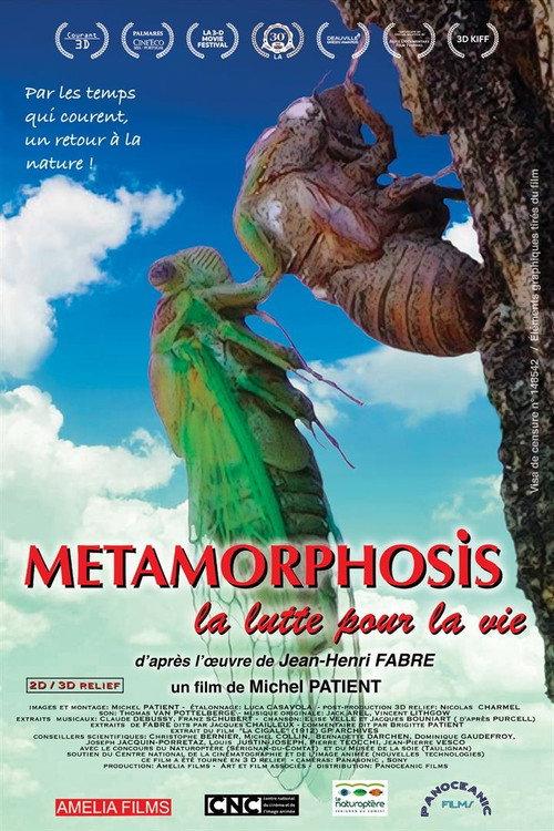 Metamorphosis, la lutte pour la vie 2022 official movie poster