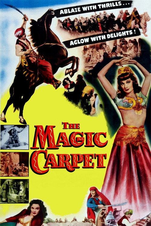 The Magic Carpet 1951 official movie poster