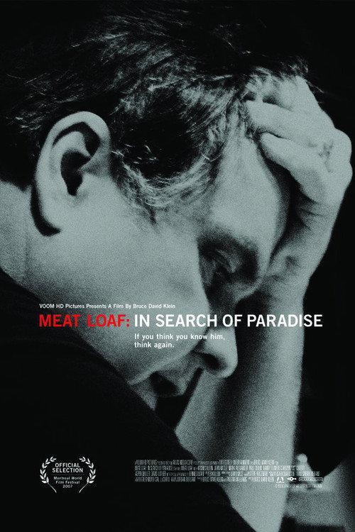 Meat Loaf: In Search of Paradise 2007 official movie poster