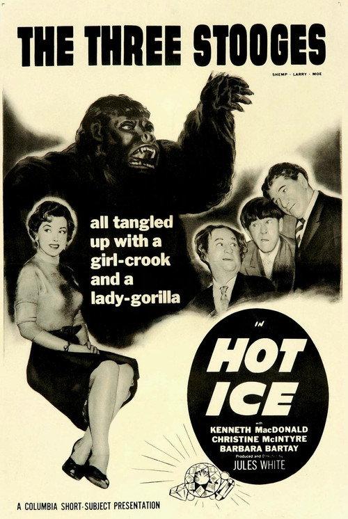 Hot Ice 1955 official movie poster