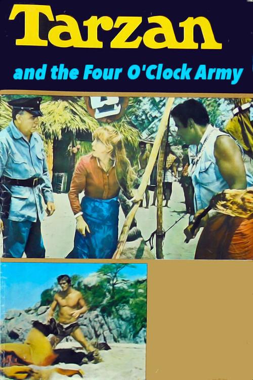 Tarzan and the Four O'Clock Army 1968 official movie poster