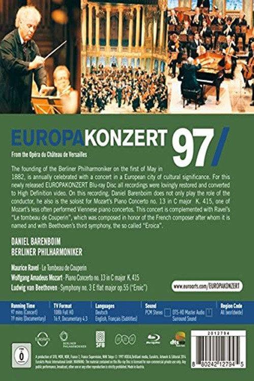 Europakonzert 1997 from Versailles 1997 official movie poster