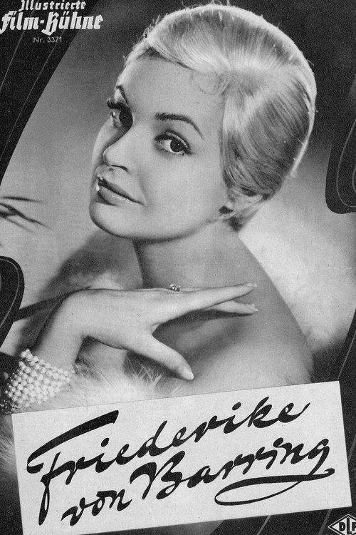 Friederike von Barring 1956 official movie poster
