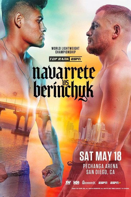 Emanuel Navarrete vs. Denys Berinchyk 2024 official movie poster