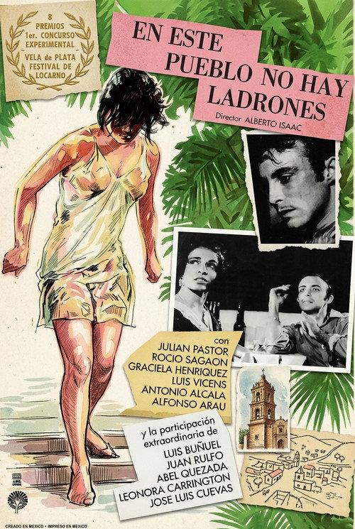 There Are No Thieves in This Village 1965 official movie poster