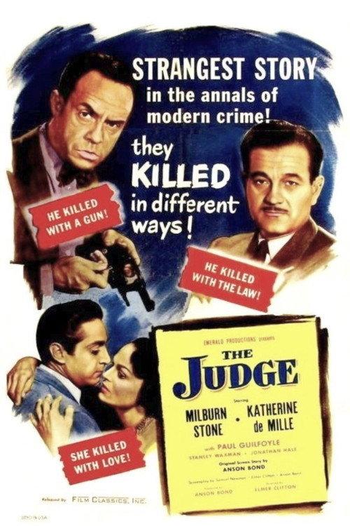 The Judge 1949 official movie poster