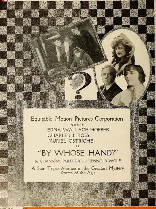 Who Killed Simon Baird 1916 official movie poster