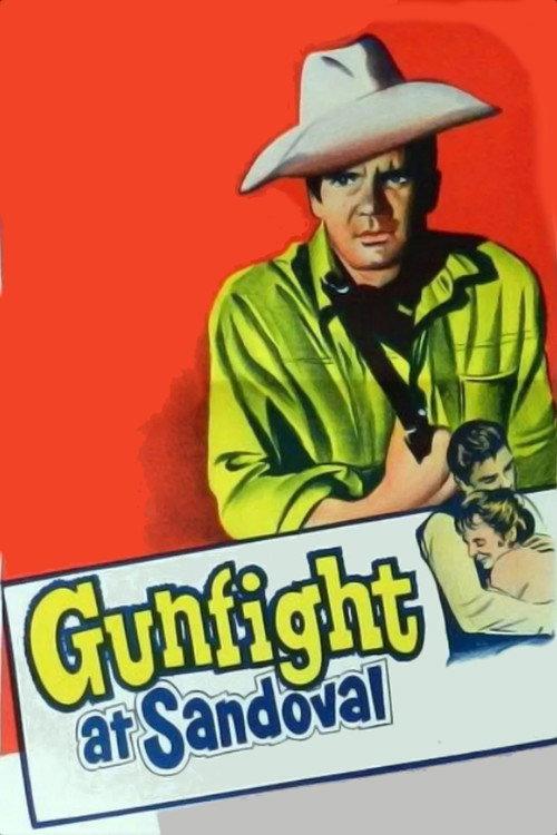 Gundown at Sandoval 1959 official movie poster