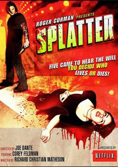 Splatter 2009 official movie poster