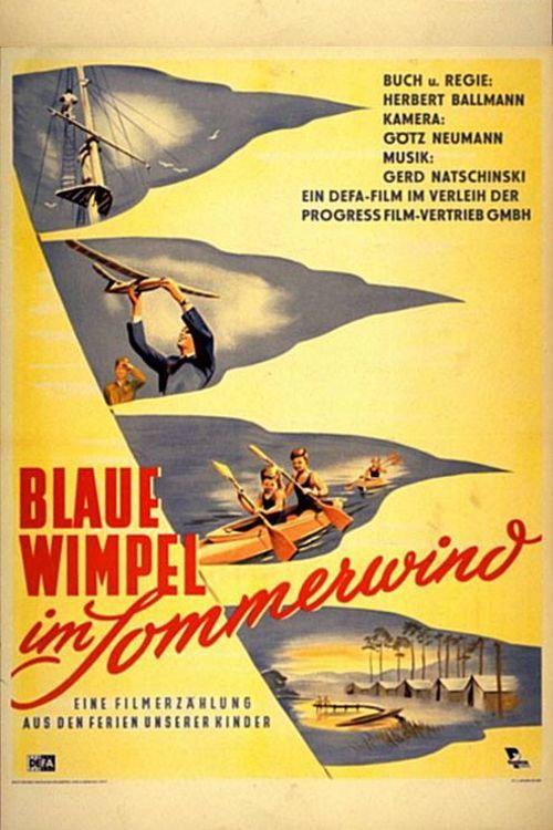 Blue Bandanas in the Summer Wind 1952 official movie poster