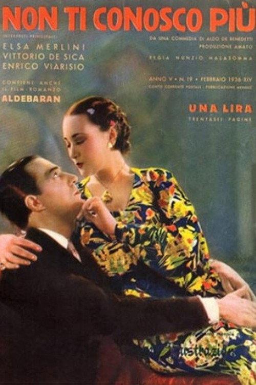 I Don't Know You Anymore 1936 official movie poster