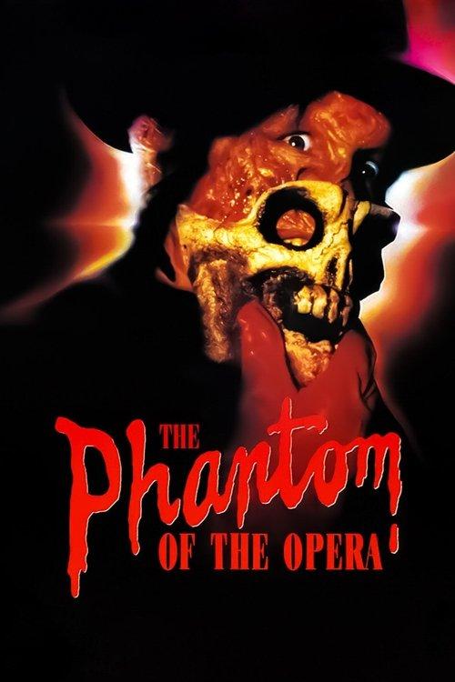 The Phantom of the Opera 1989 official movie poster