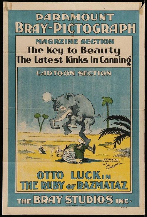 The Ruby of Razmataz 1917 official movie poster