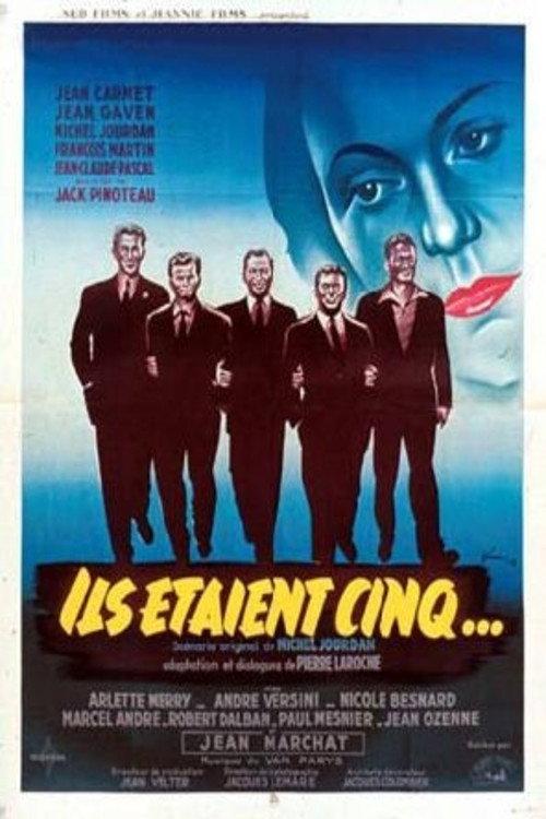 They Were Five 1952 official movie poster