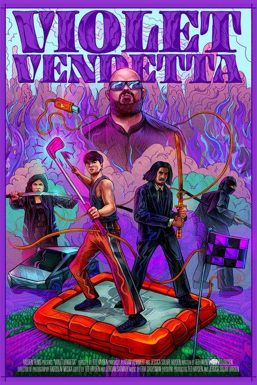 Violet Vendetta 2025 official movie poster