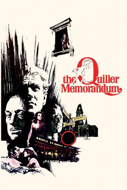 The Quiller Memorandum 1966 official movie poster