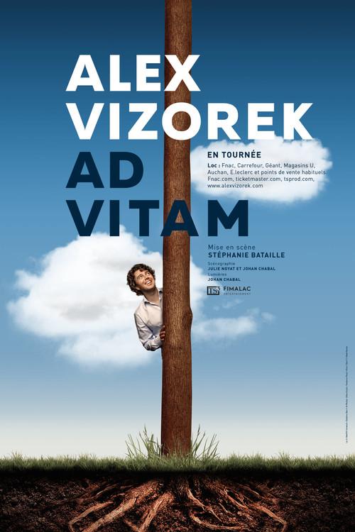 Alex Vizorek : Ad vitam 2021 official movie poster