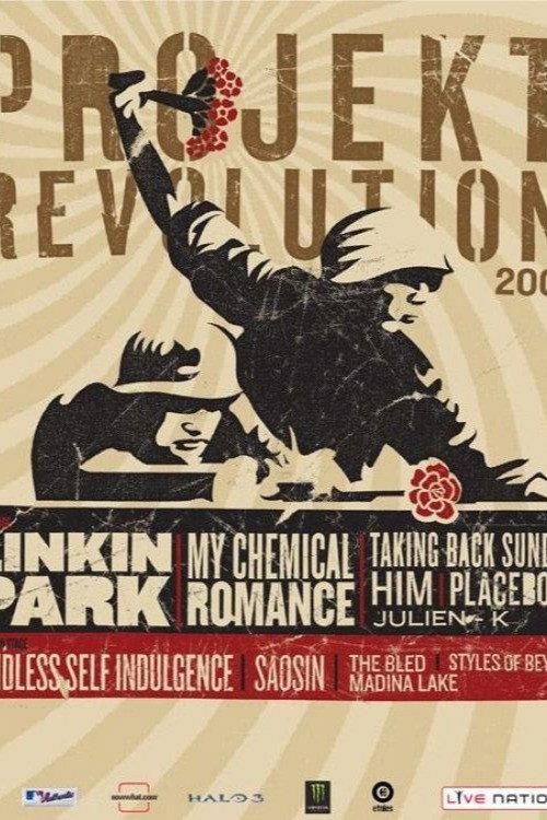 My Chemical Romance Live At Projekt Revolution 2007 official movie poster