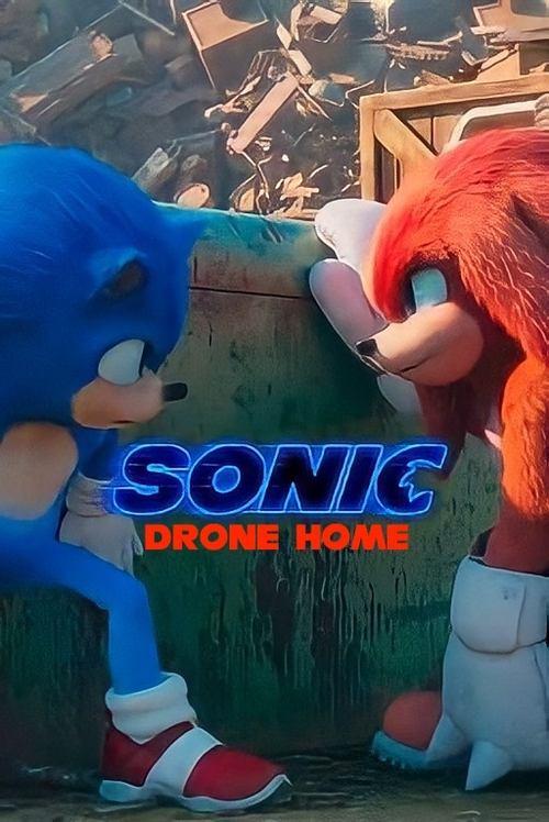 Sonic Drone Home 2022 official movie poster