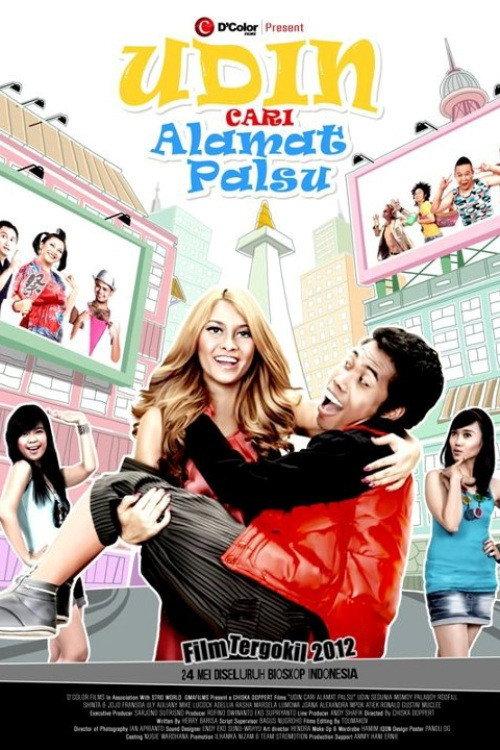 Udin Cari Alamat Palsu 2012 official movie poster
