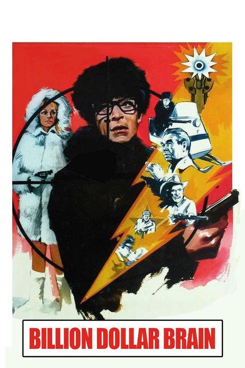 Billion Dollar Brain 1967 official movie poster