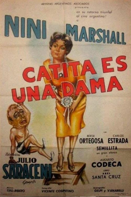 Catita is a lady 1956 official movie poster