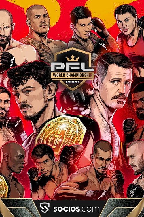 PFL 2023 #10 : World Championship -  Collard vs. Aubin-Mercier 2023 official movie poster