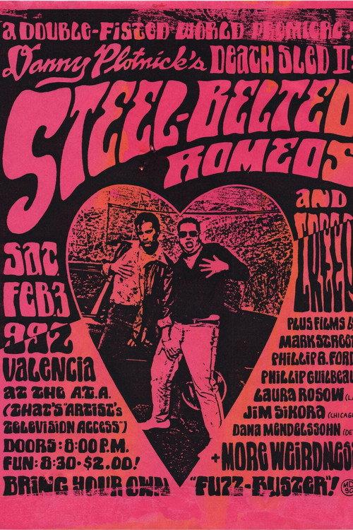 Death Sled II: Steel Belted Romeos 1990 official movie poster