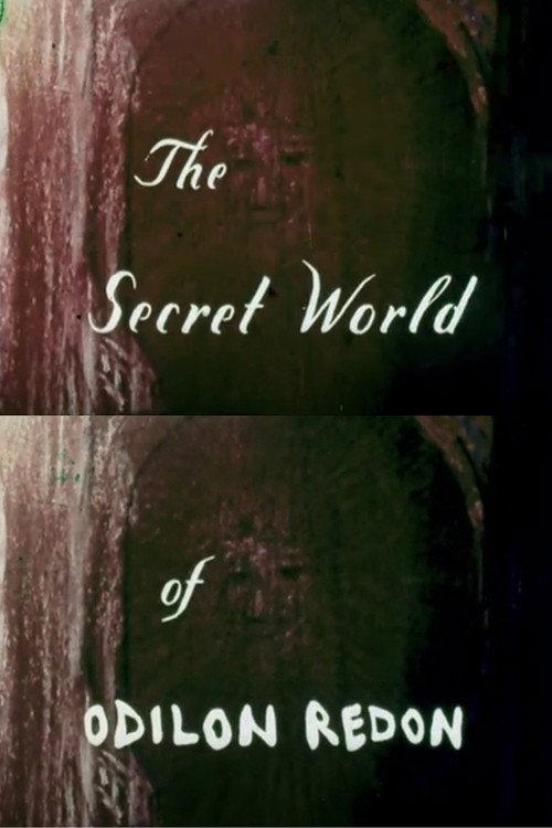 The Secret World of Odilon Redon 1973 official movie poster