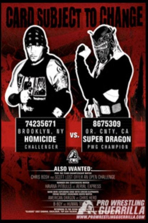 PWG: Card Subject To Change 2005 official movie poster