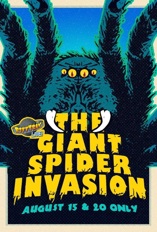 RiffTrax Live: Giant Spider Invasion 2019 official movie poster