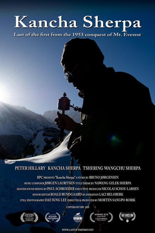 Kancha Sherpa: Last of the First from the 1953 Conquest of Mt Everest official movie poster