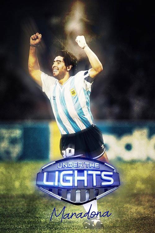 Under the Lights: Maradona 2022 official movie poster