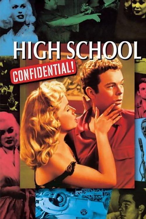 High School Confidential! 1958 official movie poster
