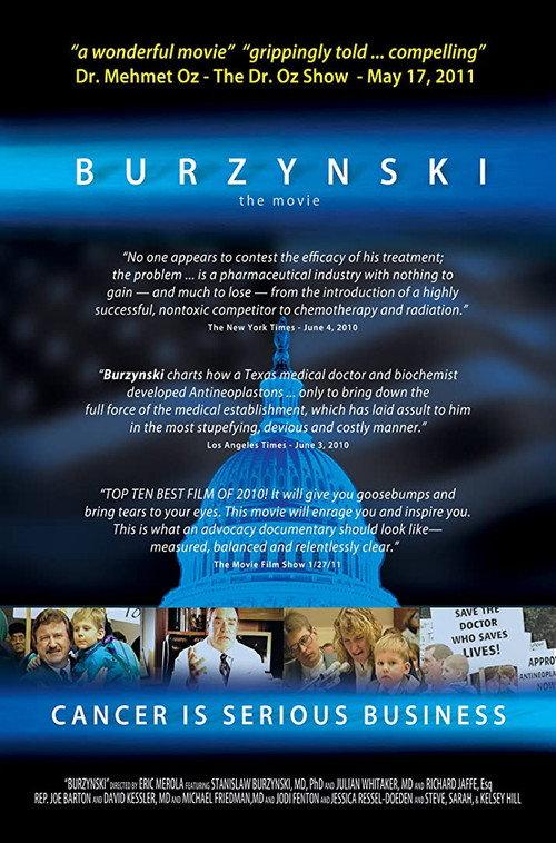 Burzynski, the Movie 2010 official movie poster