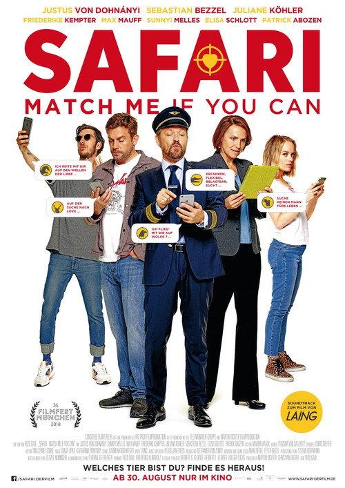 Safari: Match Me If You Can 2018 official movie poster