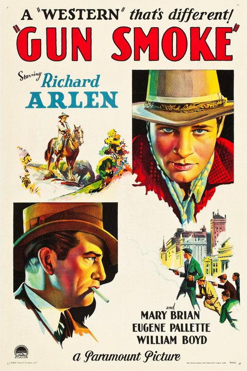 Gun Smoke 1931 official movie poster