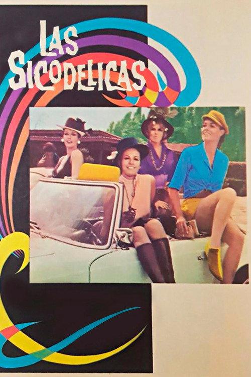 The Psychedelic Girls 1968 official movie poster